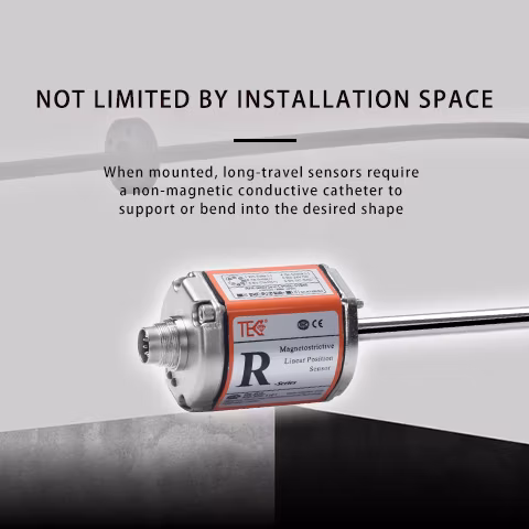 Tec Long messender magnetostriktiver Wegsensor zur Positionserkennung kann Balluff ersetzen