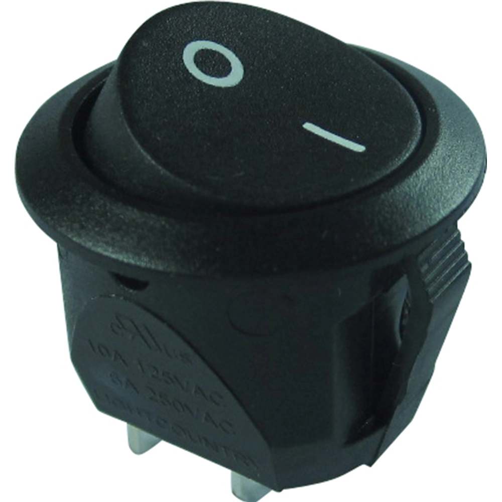 Spst Spdt Functions Round Rocker Switch with Lamp