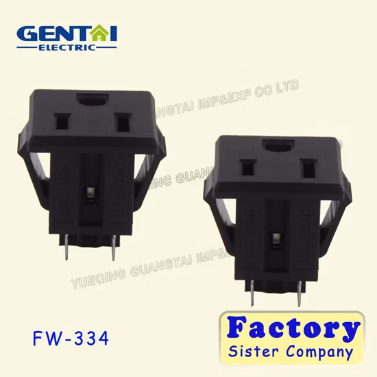 America Standard Power Socket 15A 250V AC Connector