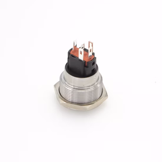 Onpow Metall-beleuchteter Drucktastenschalter, kurzzeitig, wasserdicht, 12 mm/16 mm/19 mm/22 mm, individuelle Anpassung