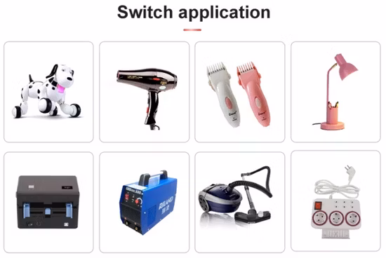  Druckknopfschalter;  Wippschalter;  Kippschalter;  Stromschalter